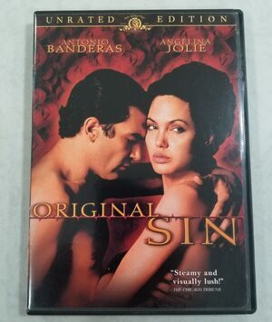 Original Sin Unrated Edition DVD Angelina Jolie Antonio Banderas